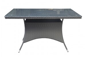 Muzeo Glass Dining Table 
